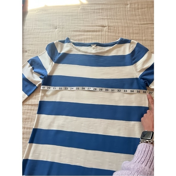 J. Crew Striped Shift Dress – Size S – 100% Cotton - Picture 8 of 10